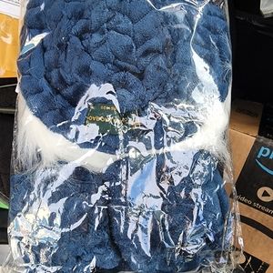 Dog coat with fur hood size xl